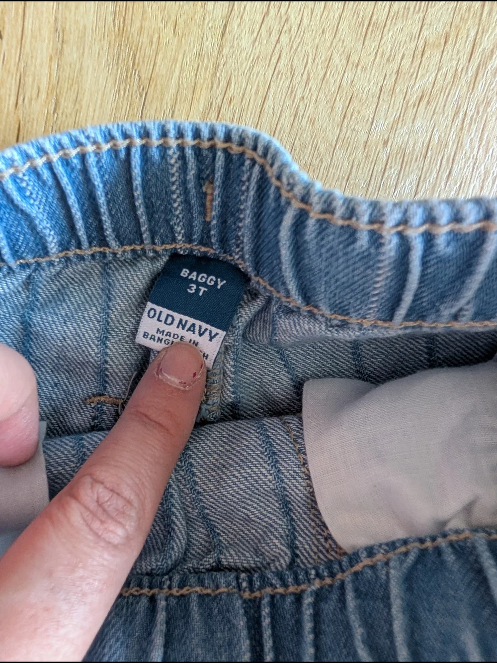 Old Navy Baggy Light Denim Shorts